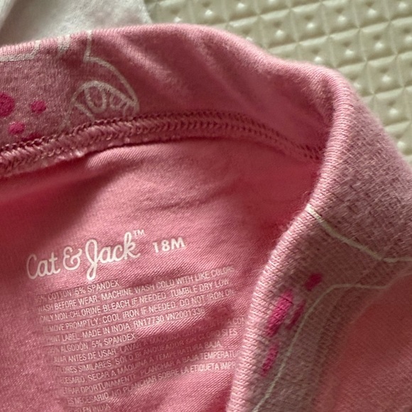 Old Navy |Baby girl cute outfit,dinosaur print leggings & long sleeve tee•••18M - Picture 6 of 6